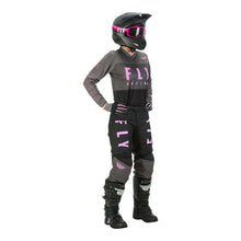 FLY 2022 LADIES F-16 PANT - GREY / BLACK / PINK