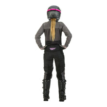 FLY 2022 LADIES F-16 PANT - GREY / BLACK / PINK