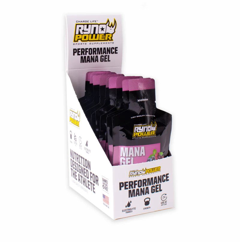 Mana Performance Gel Ryno 12 Pack Mixed Berries