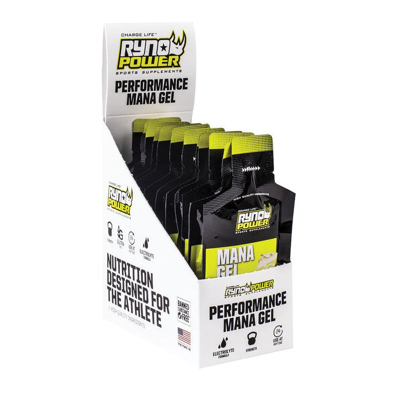 Mana Performance Gel Ryno 12 Pack Lemon Meringue