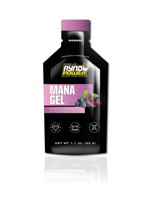 Mana Performance Gel Ryno 100 Pack Mixed Berries