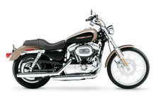 Ventura Luggage for Harley Davidson XL 1200C Sportster Custom (04-07)