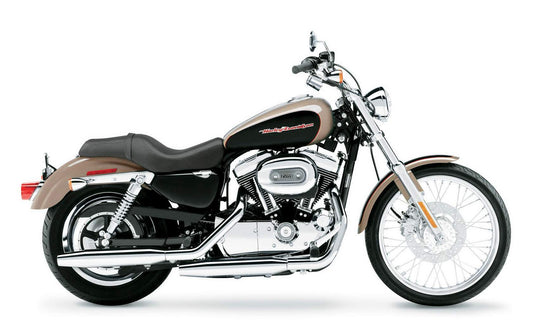 Ventura Luggage for Harley Davidson XL 1200C Sportster Custom (04-07)