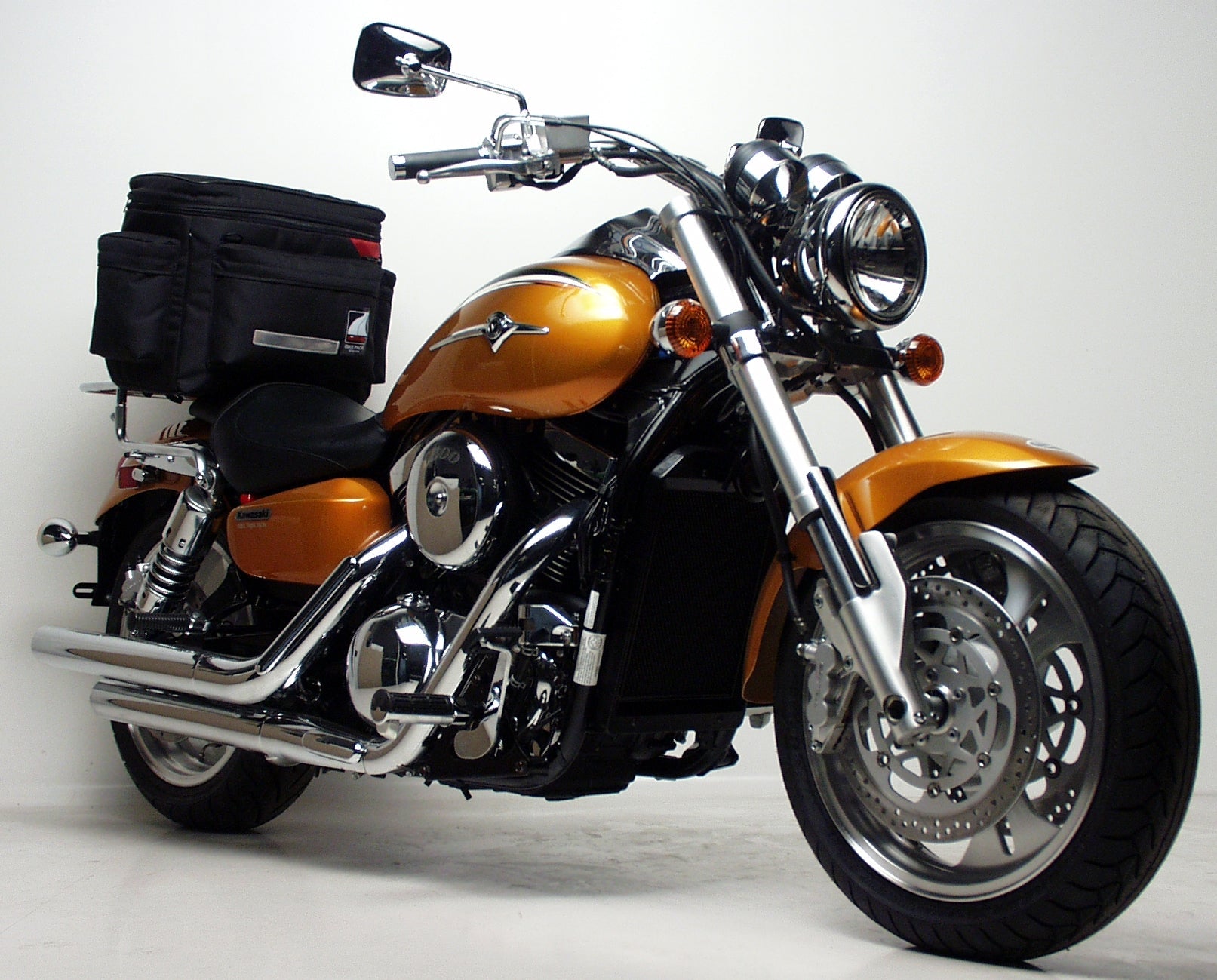 Ventura Luggage for Kawasaki VN 1600 B1, B2 Vulcan Meanstreak (04-08)