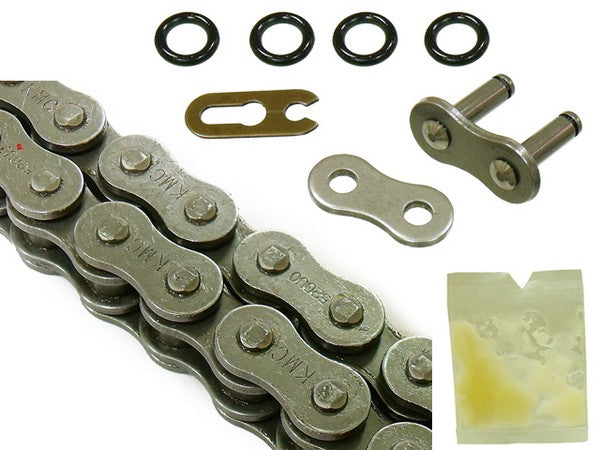 CHAIN 520 - 120 LINK KMC  SEALED LUBRICATION KMC SEALED CHAIN WORK OPTIMALLY HEAVY DUTY O RING