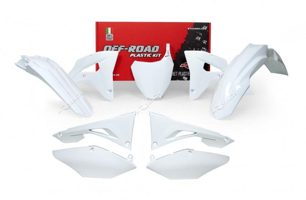*PLASTICS KIT RTECH 6 PIECE INCLUDES AIRBOX COVERS CRF450RX  17-18  WHITE