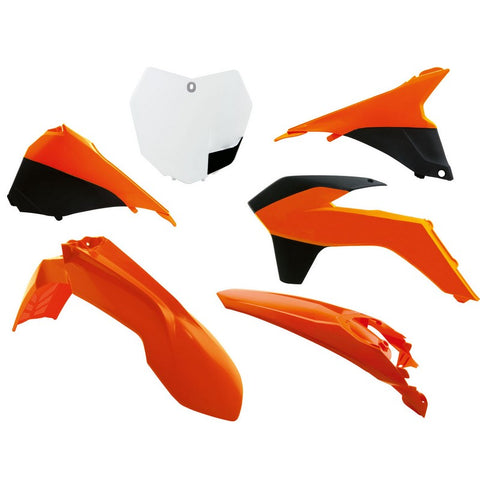 PLASTICS KIT RTECH 6 PIECE OEM COLOURS KTM SX SX-F