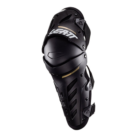 LEATT 2022 DUAL AXIS KNEE & SHIN GUARD - BLACK