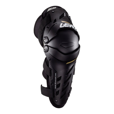 LEATT 2022 DUAL AXIS KNEE & SHIN GUARD - BLACK