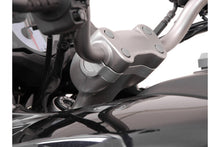 HANDLEBAR BAR RISER SW MOTECH 22MM HANDLEBARS SILVER KAWASAKI VERSYS 650 06-14