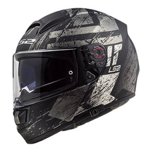LS2 FF397 VECTOR EVO HELMET - HUNTER MATTE BLACK / TITANIUM