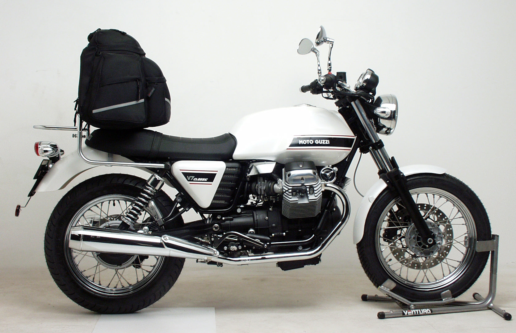 Ventura Luggage for Moto Guzzi 750 V7 Stone (12-13)