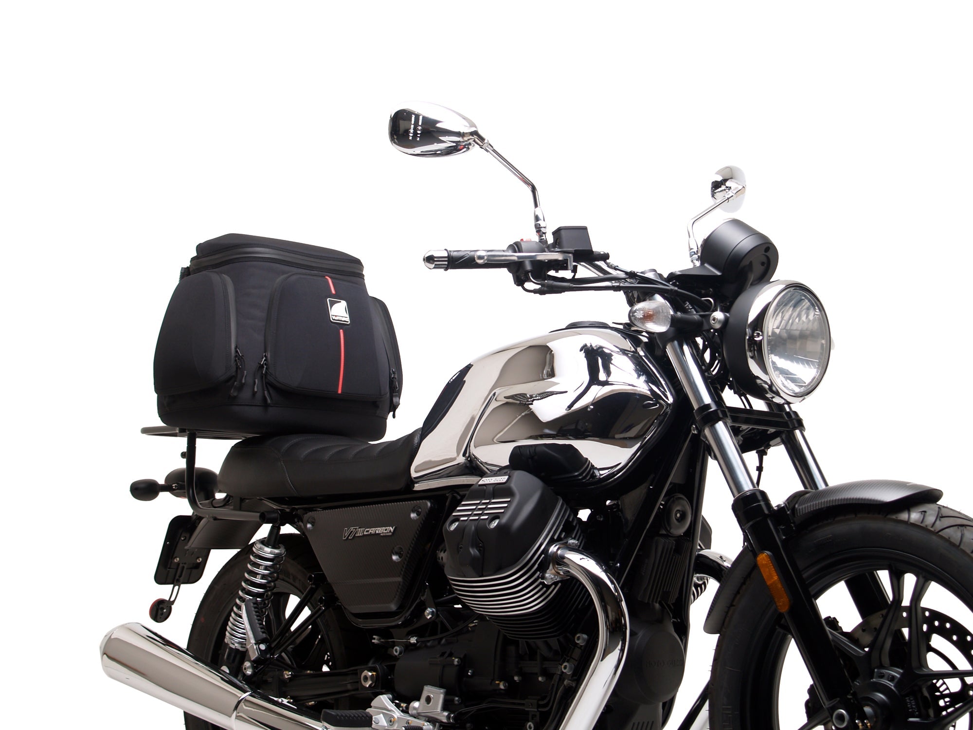 Ventura Luggage for Moto Guzzi 750 V7 III Carbon Dark
