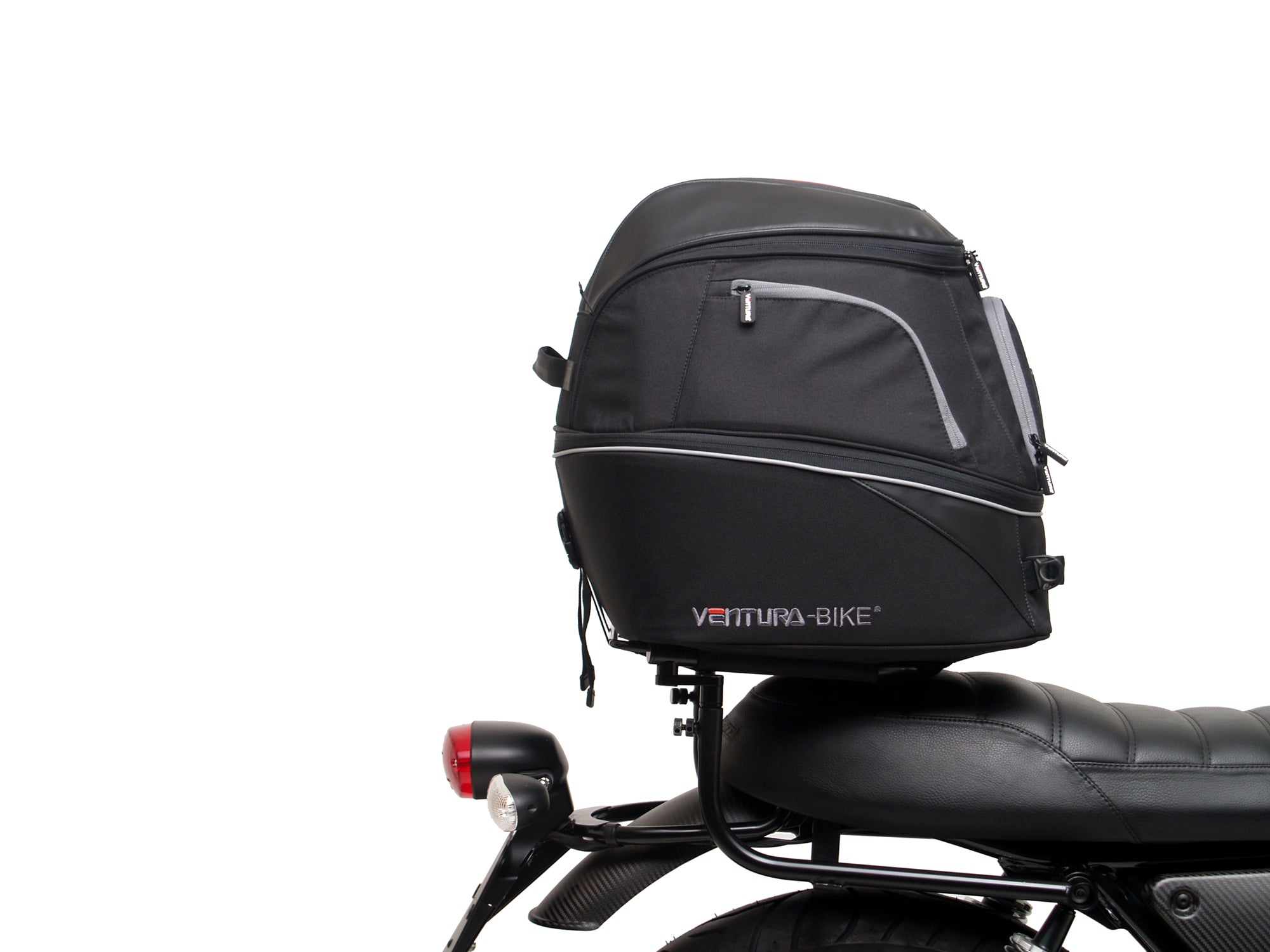 Ventura Luggage for Moto Guzzi 750 V7 III Carbon Dark