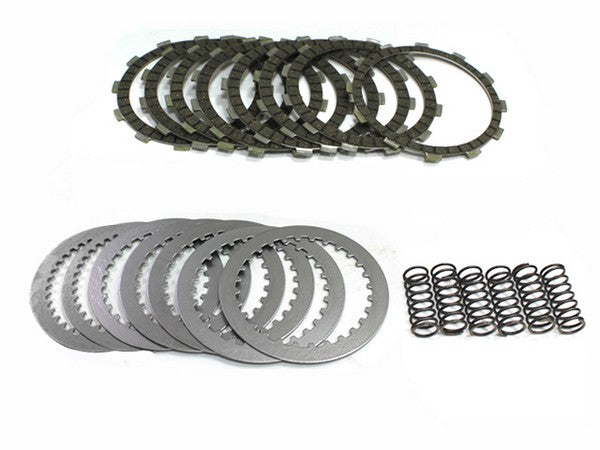 CLUTCH KIT PSYCHIC FIBRE PLATES STEEL PLATES & SPRINGS SAMES AS EBC DRC72 SUZUKI RM250 RMX250 250