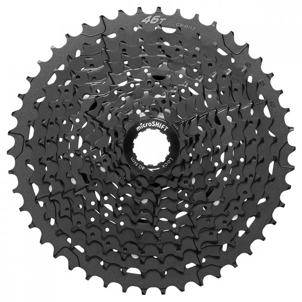 Microshift Cassette 8 Sp 11 34 Black Plated