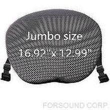 MOTORCYCLE GEL SEAT CUSHION JUSIT JUMBO 43CM X 33CM