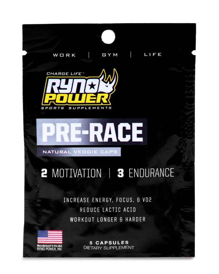 Pre Race Motivation Energy Ryno Power