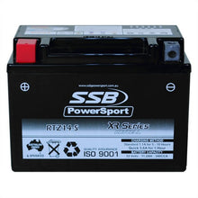 MOTORCYCLE AND POWERSPORTS BATTERY (YTZ14-S) AGM 12V 11.2AH 340CCA SSB HIGH PERFORMANCE