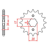 SPKT FRONT OE STEEL 1324  #520
