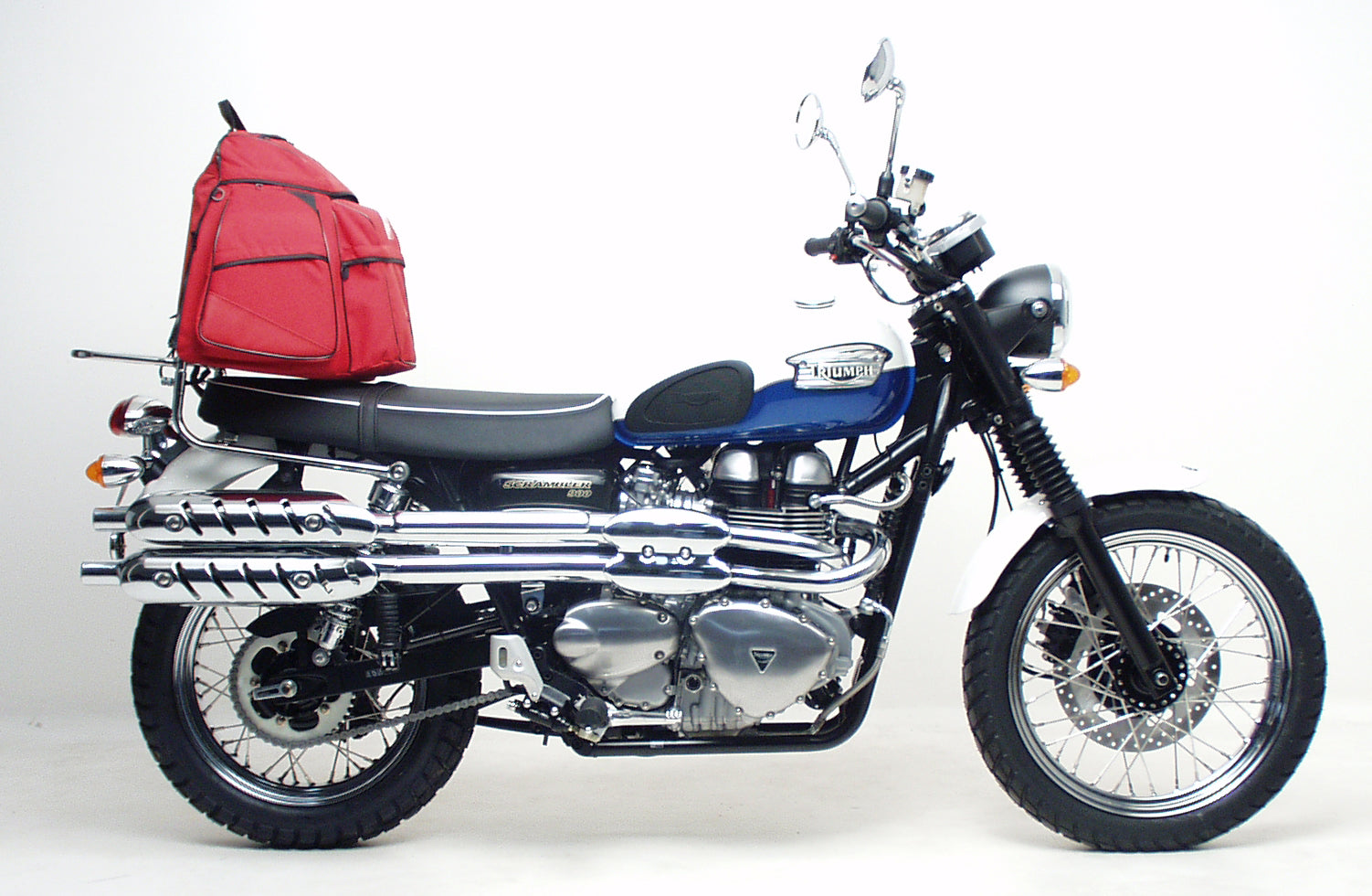 Ventura Luggage for Triumph Scrambler 900 (Black Finish) (06-16)