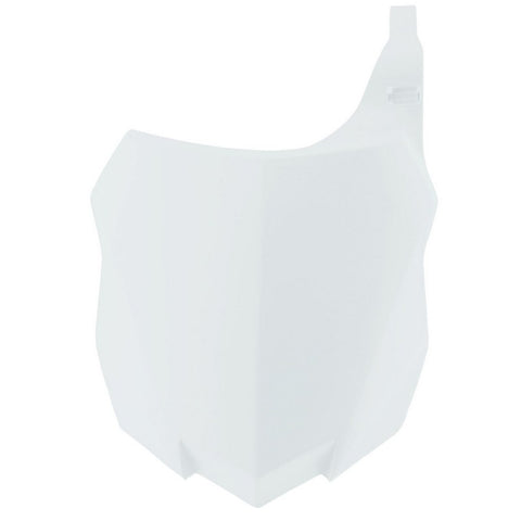 NUMBER PLATE RTECH WHITE KAWASAKI KX250F 13-16 KX450F 13-15