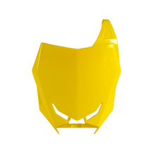 NUMBER PLATE RTECH YELLOW SUZUKI RMZ250 19-ON RMZ450 18-ON