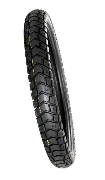 TYRE 90/90-21 MOTOZ GPS LONG MILAGE TRACTION AND SMOOTH TRANSITION FROM PAVEMENT TO GRAVEL TO DIRT