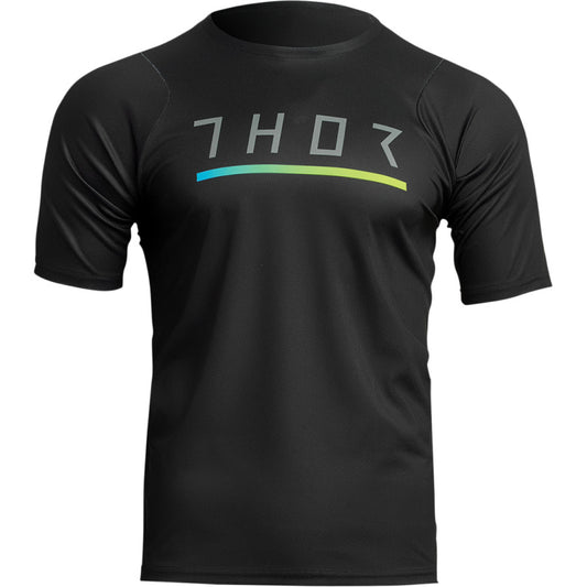 Jersey Thor Mtb Mx Assist Caliber Black Small
