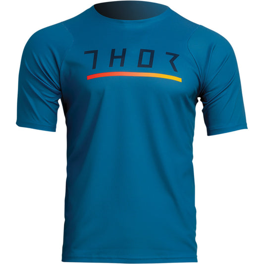 Jersey Thor Mtb Mx Assist Caliber Teal Large