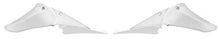 RADIATOR SHROUDS UFO UPPER WHITE YAMAHA YZ450F 10-13
