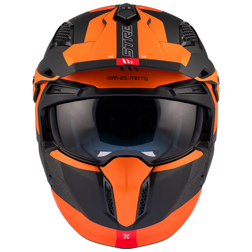 レビュー高評価の商品 MT STREETFIGHTER SV S [TOTEM MATT ORANGE] from Moto1 セキュリティ・セーフティ