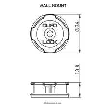 Quad Lock Home/Office/Car - Adhesive Wall Mount