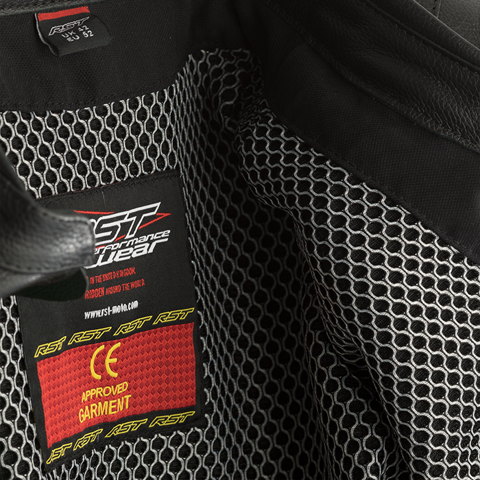 RST GT LEATHER JACKET [BLACK]