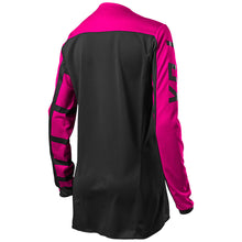 FOX WOMENS 180 DJET JERSEY [BLACK/PINK]