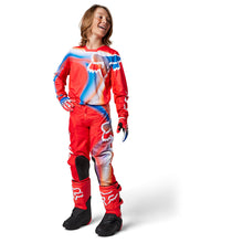 FOX YOUTH 180 TOXSYK JERSEY [FLO RED]