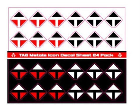 TAG Icon Sticker 24 pack