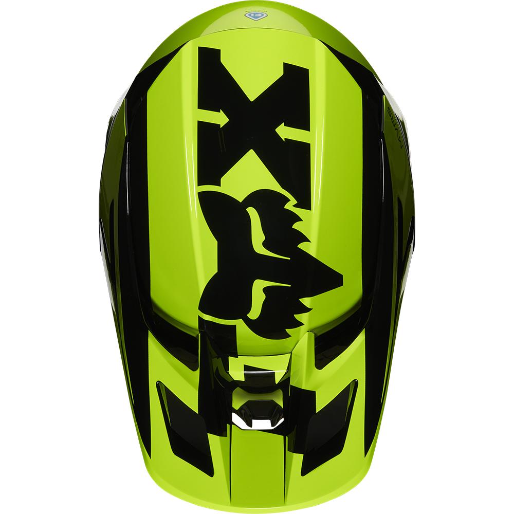 FOX V2 HAYL HELMET ECE [FLO YELLOW]