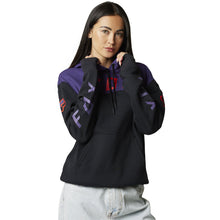 FOX WOMENS FGMNT PULLOVER FLEECE HOODY [BLACK]