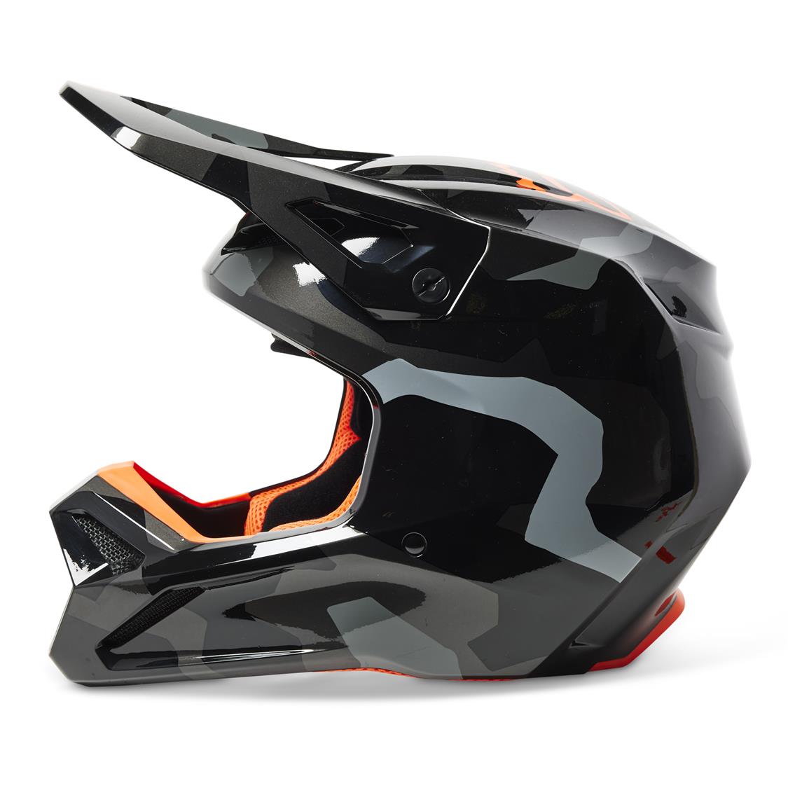 FOX YOUTH V1 BNKR HELMET MIPS ECE [GREY CAMO]
