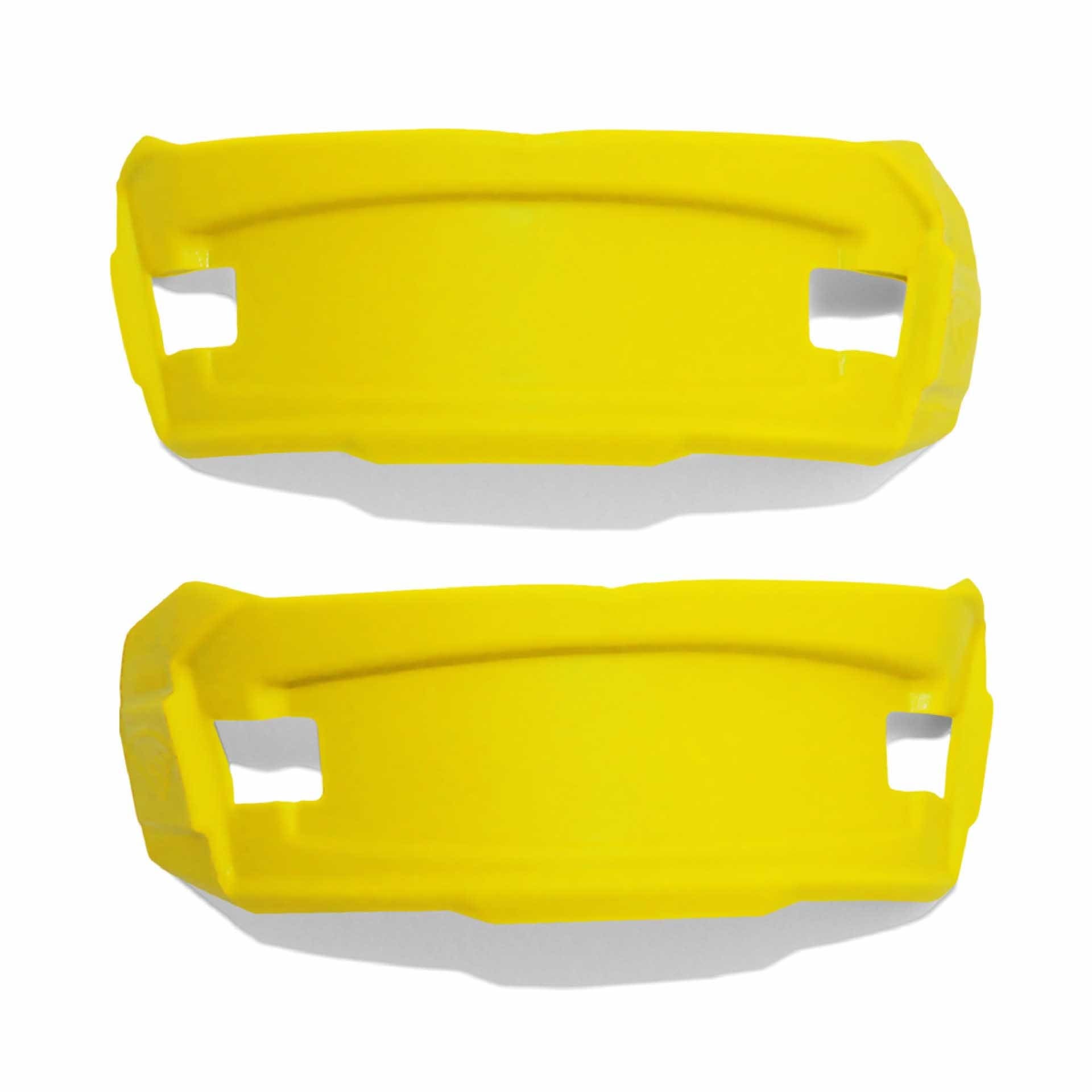 Cycra Stadium Plate Fork Protector Pads Yellow