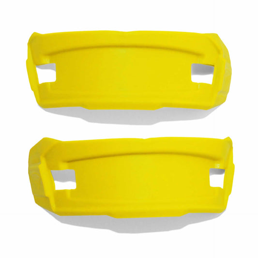 Cycra Stadium Plate Fork Protector Pads Yellow