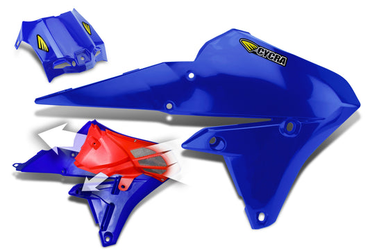CYCRA POWER FLOW SHROUD WR250F YZFX 14-16 BU
