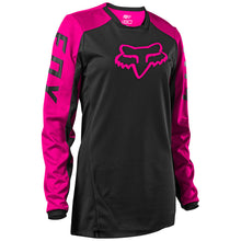 FOX WOMENS 180 DJET JERSEY [BLACK/PINK]