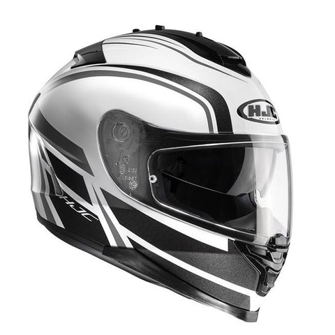 IS17 M Cynapse MC5 Black/ White Helmet Road HJC