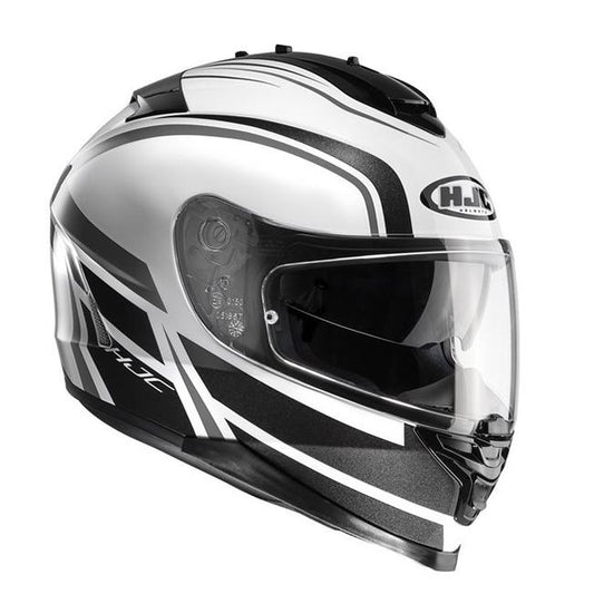 IS17 M Cynapse MC5 Black/ White Helmet Road HJC