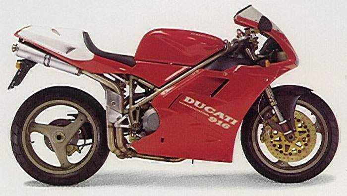 Ventura Luggage for Ducati 916 S, SP (1995)