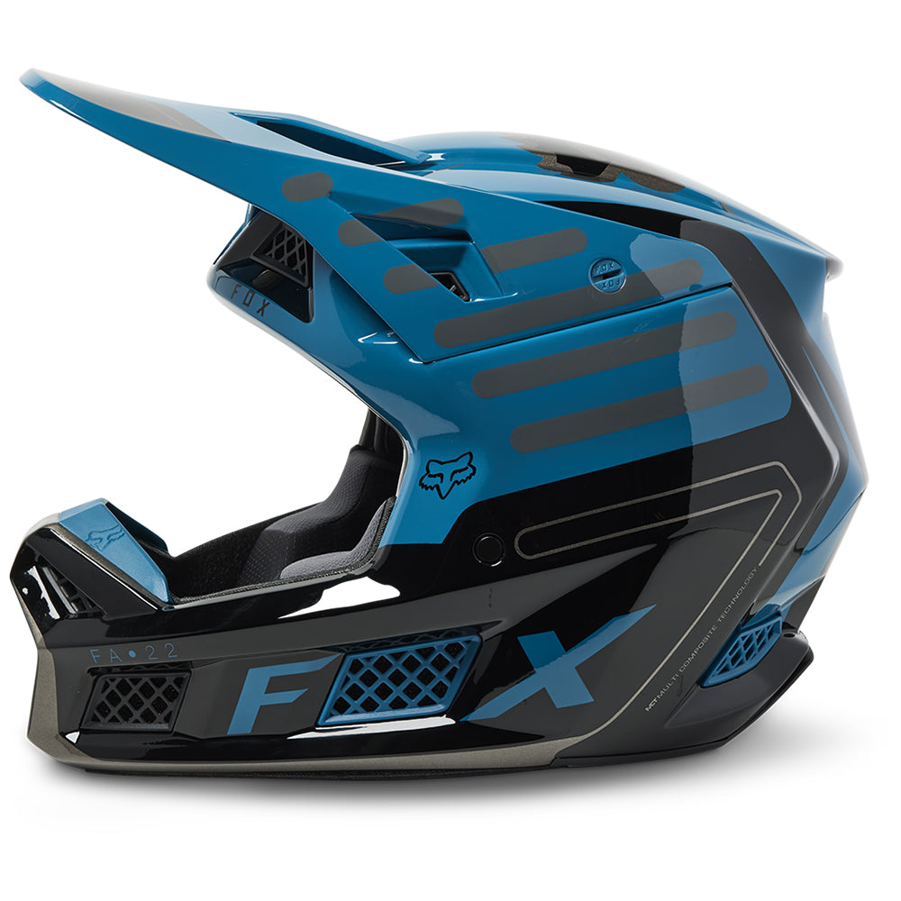 FOX V3 RS RYAKTR HELMET MIPS ECE [MAUI BLUE]