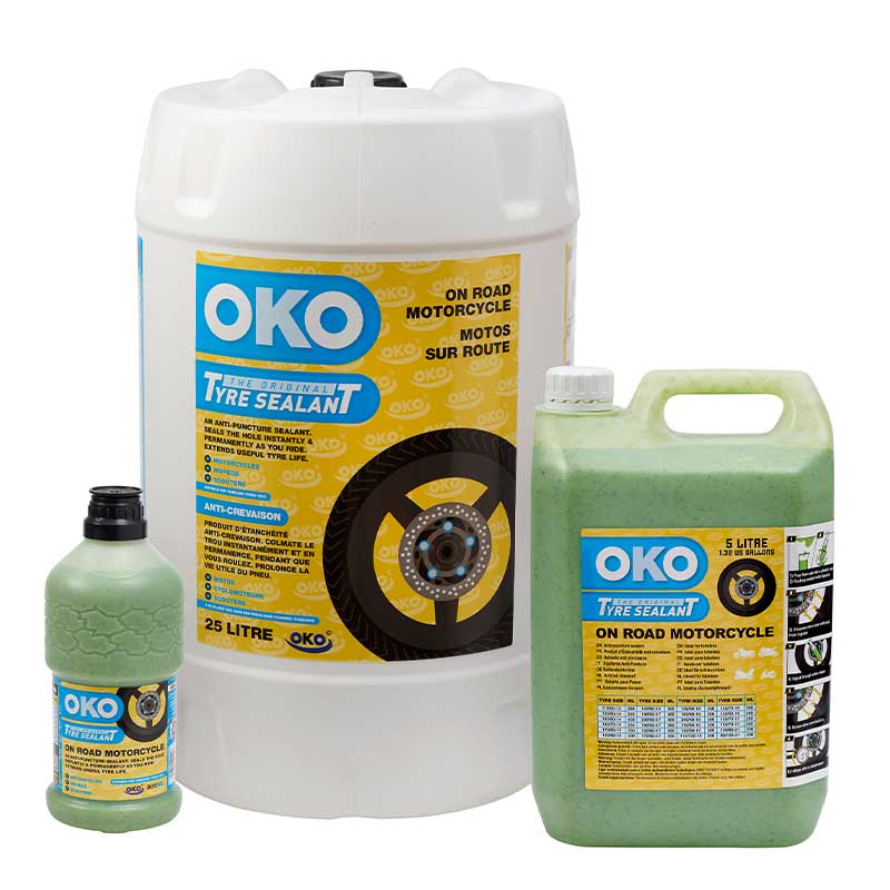 OKO Puncture Free Road Motorbike Tyre Sealant