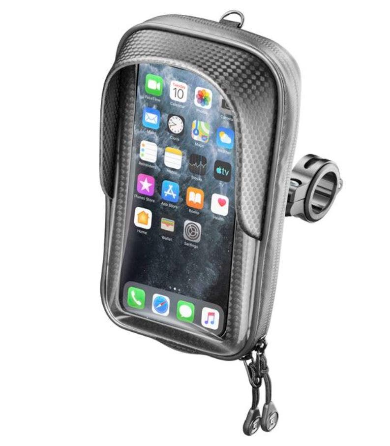 "INTERPHONE 6.7"" UNIVERSAL PHONE HOLDER WITH VISOR"